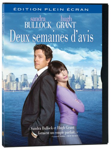 Two Weeks Notice (Version française) [DVD]