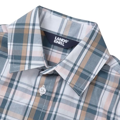 Lands' End Kids Short Sleeve Poplin Camp Shirt2