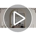 Oval Mirrors,Bathroom Mirrors,24x36 Black Oval Mirror,espejos decorativos de pared,Bathroom Mirrors for Over Sink(Black)