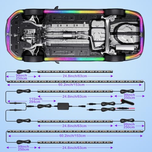 Glowlendra 6Pcs RGB-IC Smart Kit