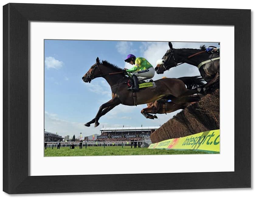 Media Storehouse Framed 16x12 Photo of Ruby Walsh on Kauto Star - 2011 Cheltenham Gold Cup (7900595)