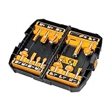 DEWALT Set di punte da fresatura da 8 mm, 12 pezzi, DT90016-QZ