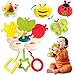 Giochi Sensoriali Neonati 6-12 Mesi - 2 in 1 con Fidget Spinner Ventose (per Auto/Bagno) e Trottola Bambini | Giochi Montessori 6 Mesi | Gioco da Viaggio | Regali Bambini immagine
