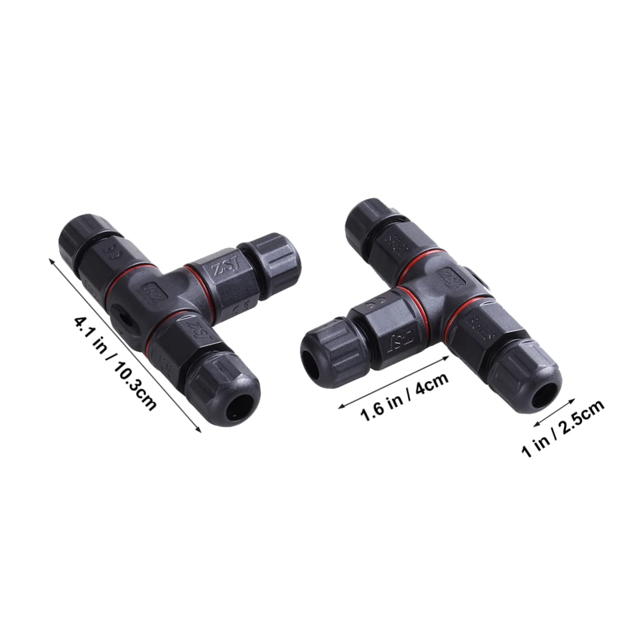 ARTIBETTER 6 Piezas Conector De Cable a Prueba De Agua Conector De Cable Eléctrico Conector De Cable Ip68 Conector Eléctrico a Prueba De Agua Conector De 3 Vías Conectores Electricos