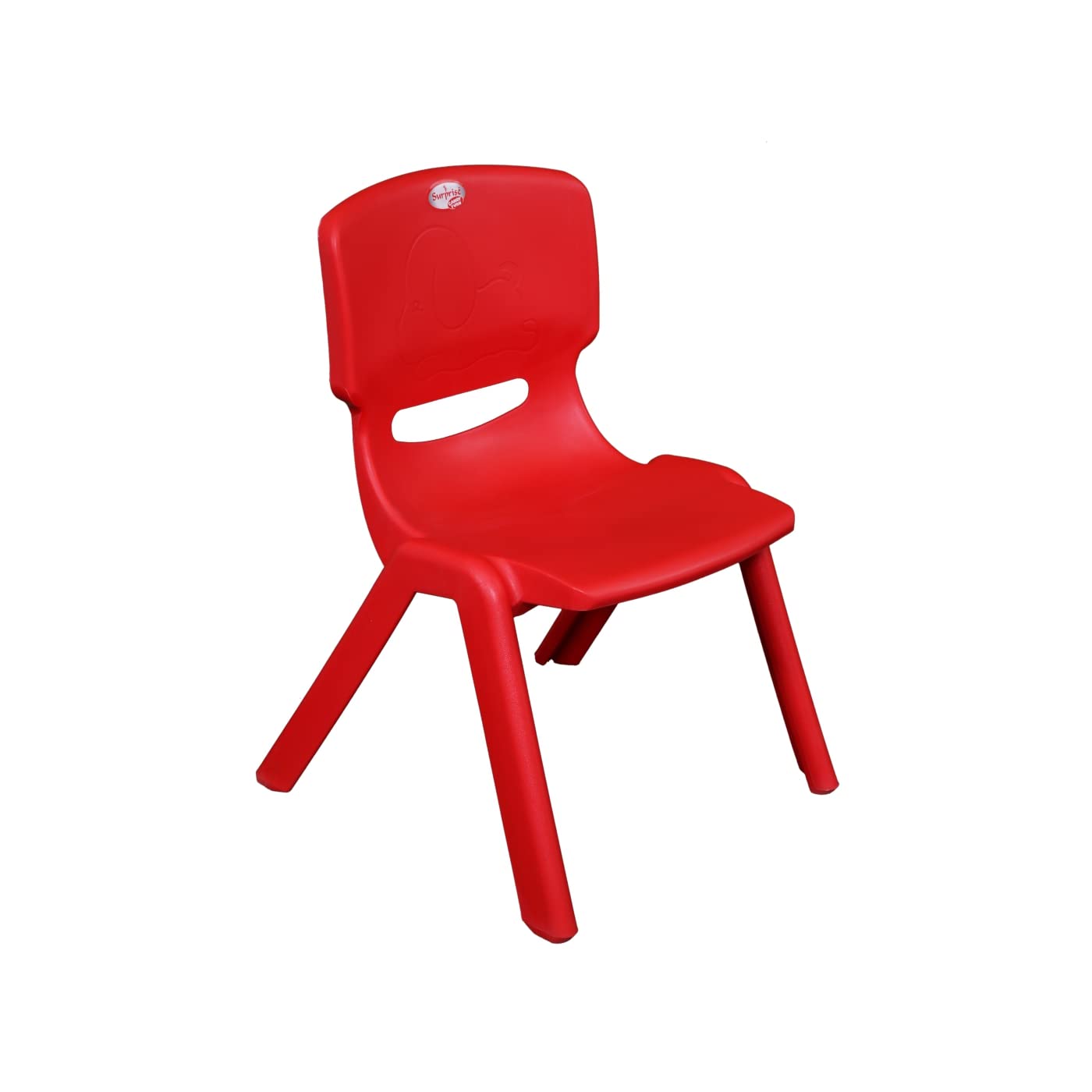 Surprise® Candy Furn School Chair/Kids Plastic ChairLong Lasting Durability Model 1300 Red-picture-21