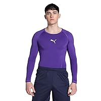 Puma Liga Baselayer Tee Ls Maglia A Manica Lunga, Viola (Prism Violet)
