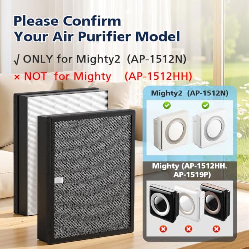 Image of Airmega Mighty2 Replacement Filter for Coway Mighty2 AP-1512N Air Purifier
