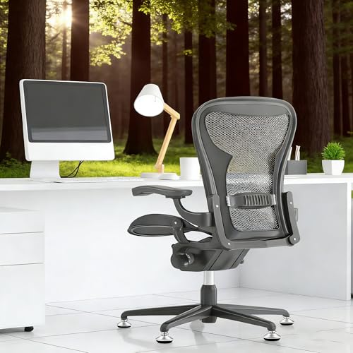 Roulettes pivotantes de bureau pour conversion facile en pieds fixes
