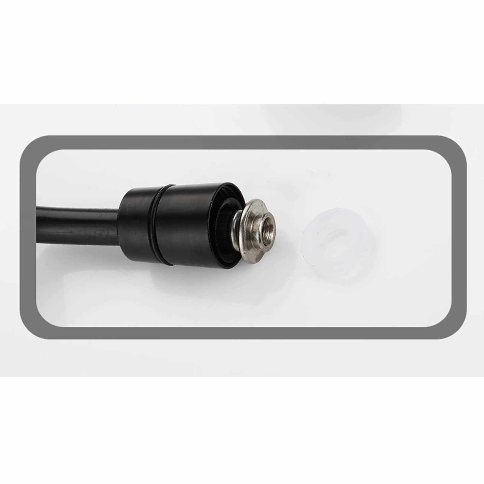BiaoTeng Manguera de ducha flexible manguera de ducha telescopica manguera de ducha para baño manguera ducha 3 metros,negro,5 Metros