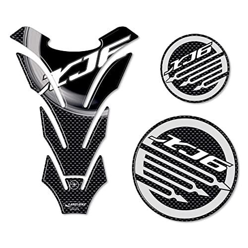 Autocollants 3D Réservoir Yamaha XJ6 Protection Moto Labelbike pour les Trajets Quotidiens