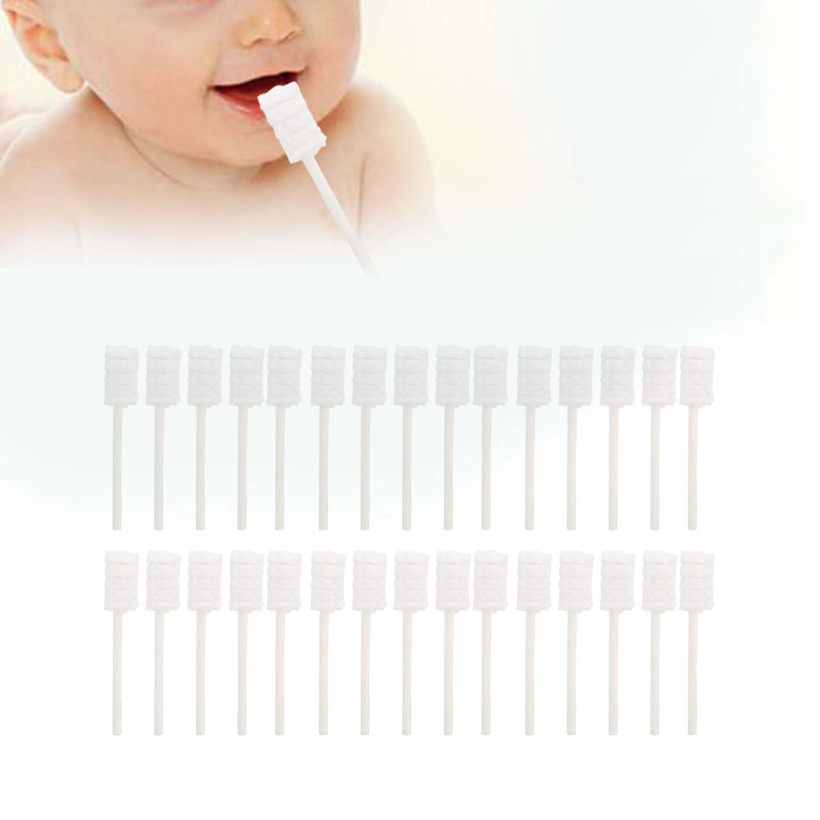 Baby Język Czyszczenie, 30pc Doustnie Doustnie Ząb Orle Oral Cleaner Baby Usta Czyszczenie Zębów Zasiłki dla 0-3 Lata Dziecka