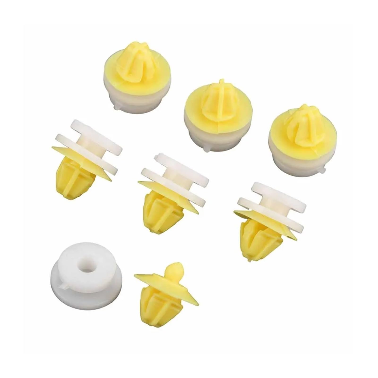 KXFVYNE 50pcs 7703077250 Car Interior Door Card Panel Plastic Rivets Clips Hole Fasteners