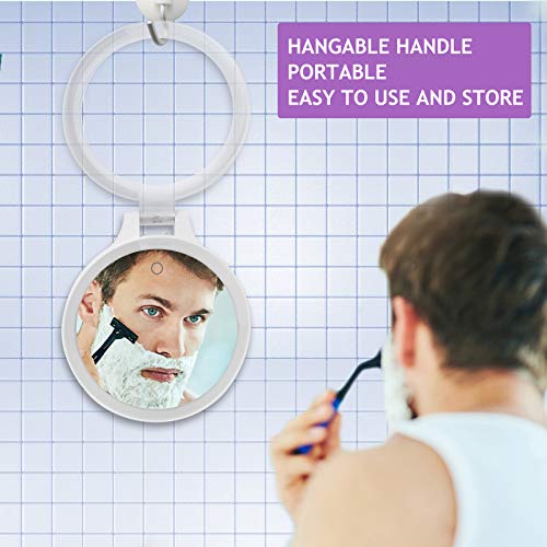 image for deweisn Magnifying Mirror 10X/1X, Double Sided Tabletop Mirror with Ad