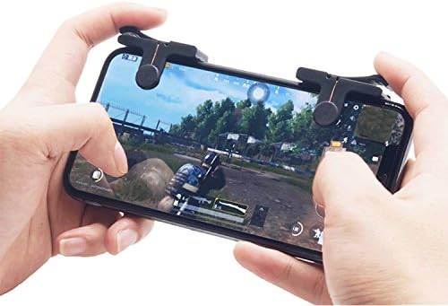 Mobile Game Controller, Mobile Gaming Joysticks, Sensitive Shoot and Aim Keys L1R1 Shooter Controller, Gamepad for Knives Out/PUBG/Rules of Survival