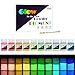 Produktbild Leuchtender Epoxidharz Farbe Pigment - 10 x 25g Farben Im Dunkeln Leuchtendes Pigmentpulver für Slime, Nagel - Epoxid UV Harz Farbpigment Leuchtpulver für Nail Art, Malen, Acrylfarbe und DIY Basteln