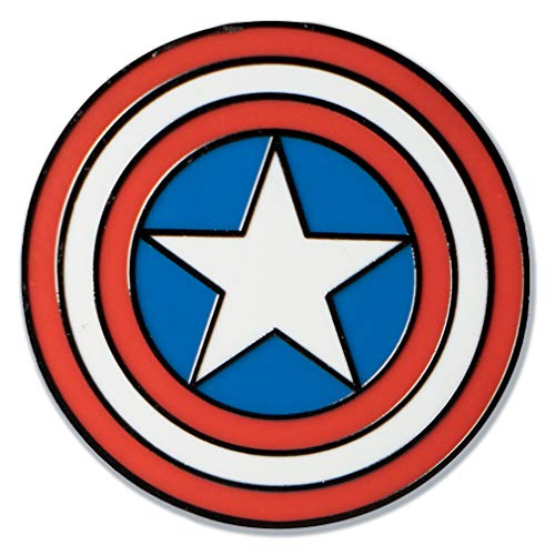 Ata-Boy Marvel Comics© Captain America's Shield 1' Full Color Enamel Pin