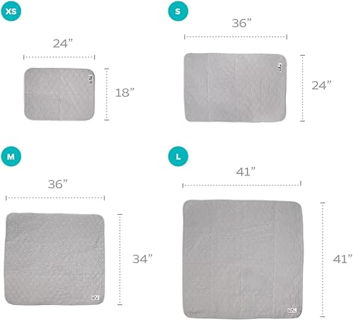 Miniatura 6 de Pet Parents Pawtect Almohadillas lavables para orina para perros (paquete de 2) de almohadillas de orina de perro de primera calidad, almohadillas