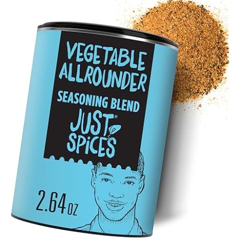 Just Spices Vegetable Allrounder, 2.64 OZ I Spice mix for delicious, spicy and healthy vegetables I Cooked, air fried or baked veggies Cover