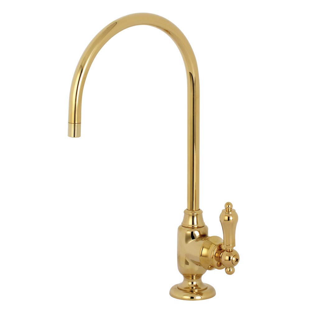 Kingston BrassKS5192BAL Heirloom Single-Handle Water Filtration Faucet, Polished Brass