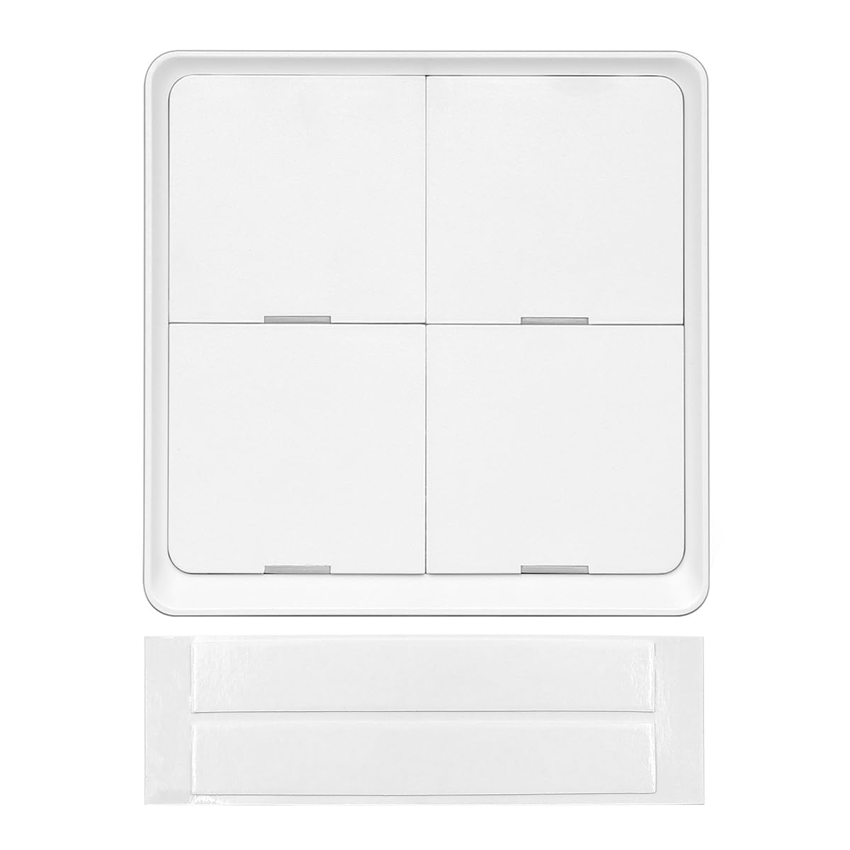 ANCLLO ANCLLO Zigbee Smart Szenenschalter mit 12 Szenen, kabelloser Wandschalter, kompatibel mit der Tuya/Smart Life App (erfordert Zigbee Hub)