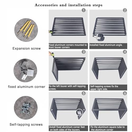 Carcasa de aluminio premium para aire acondicionado y gestión de residuos 5