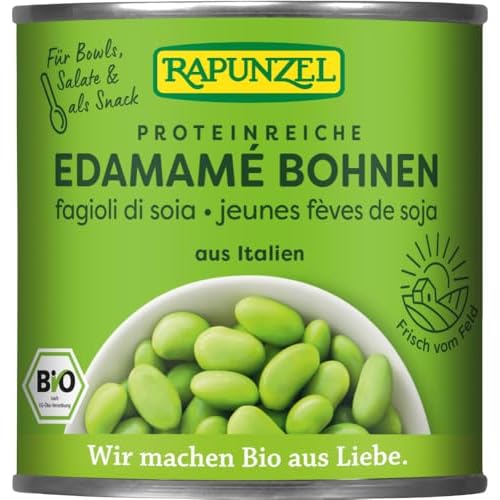 Rapunzel Bio Sojabohnen Edamamé, in der Dose (6 x 200 gr)