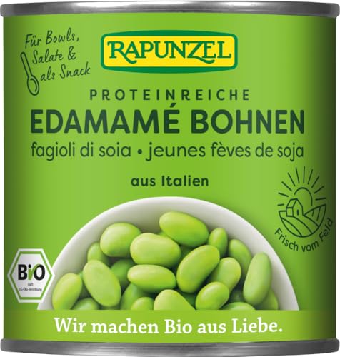 Rapunzel Bio Sojabohnen Edamamé, in der Dose (6 x 200 gr)