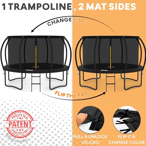 Jumpzylla AWD-R12F Trampoline 8Ft 10Ft 12Ft 14Ft 15Ft 16Ft Trampoline Outdoor thumb #4