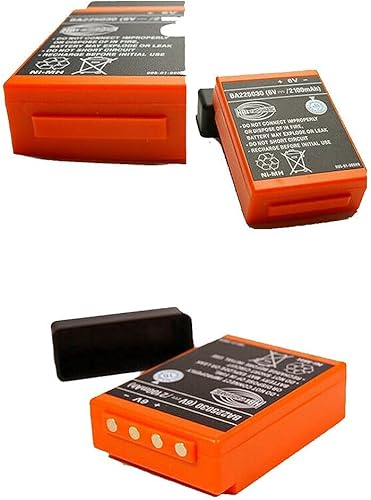 Miniatura 3 de KANGLEUS Batería recargable de 6 V 2100 mAh BA225030 Ni-Mh Batería radiomática HBC BA225030 para grúa HBC bomba de control remoto batería de camión