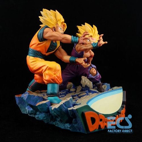 goku gohan kamehameha figure