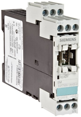 Siemens 3UF7 500-1AA00-0 dispositivo de protección SIMOCODE contra corriente residual y falla a tierra