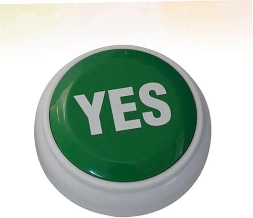 Miniatura 9 de ERINGOGO 2pcs Yes Responder The Yes Sound Button Kidcraft Playset Yes and No Buzzer Talking Button Record Digital Responder Buzzers for Game Show