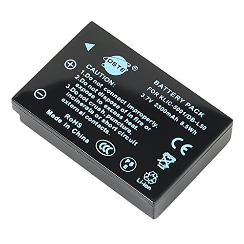 Dste® 2X Klic-5001 Replacement Li-Ion Battery Compatible Easyshare P712 P850 Z730 Z760 Dx6490 Dx7440 Dx7590 Dx7630 Zoom #TOP1