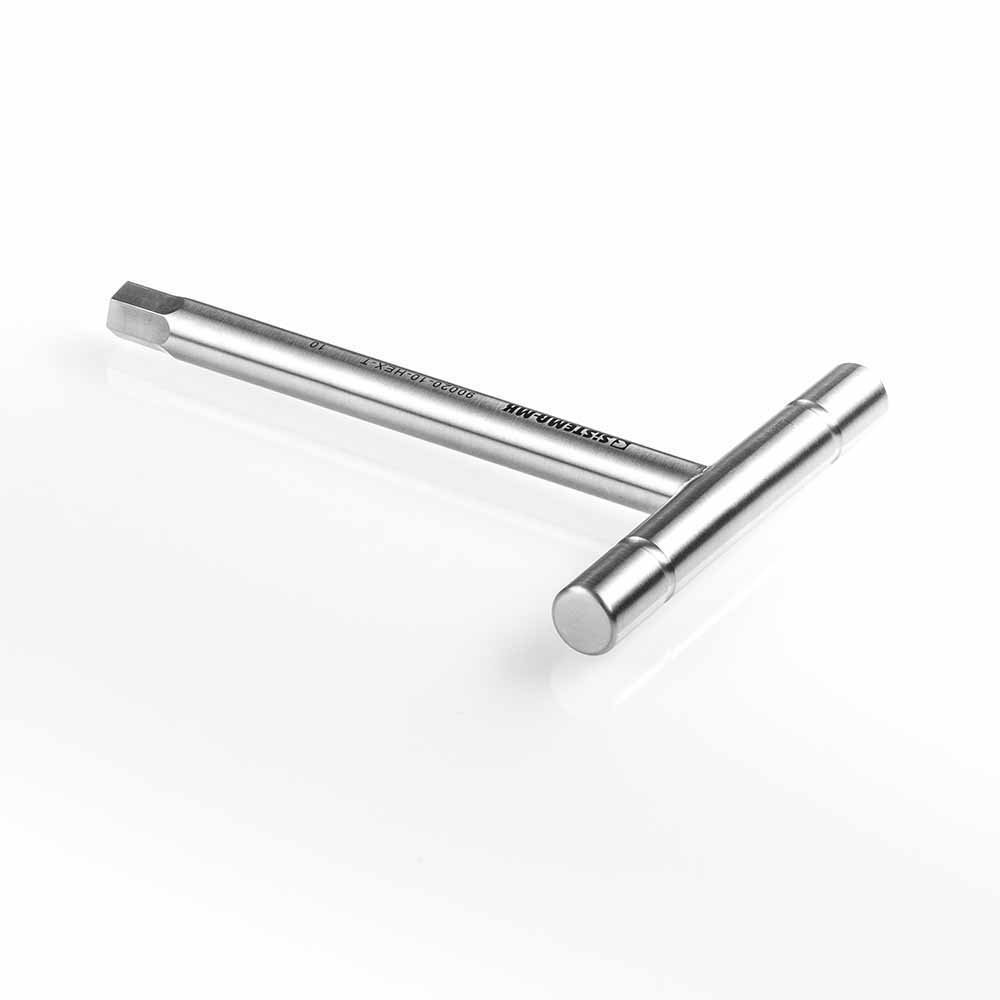 2,0 mm T-Handle klucz imbusowy/klucz imbusowy, sst, hrc 58
