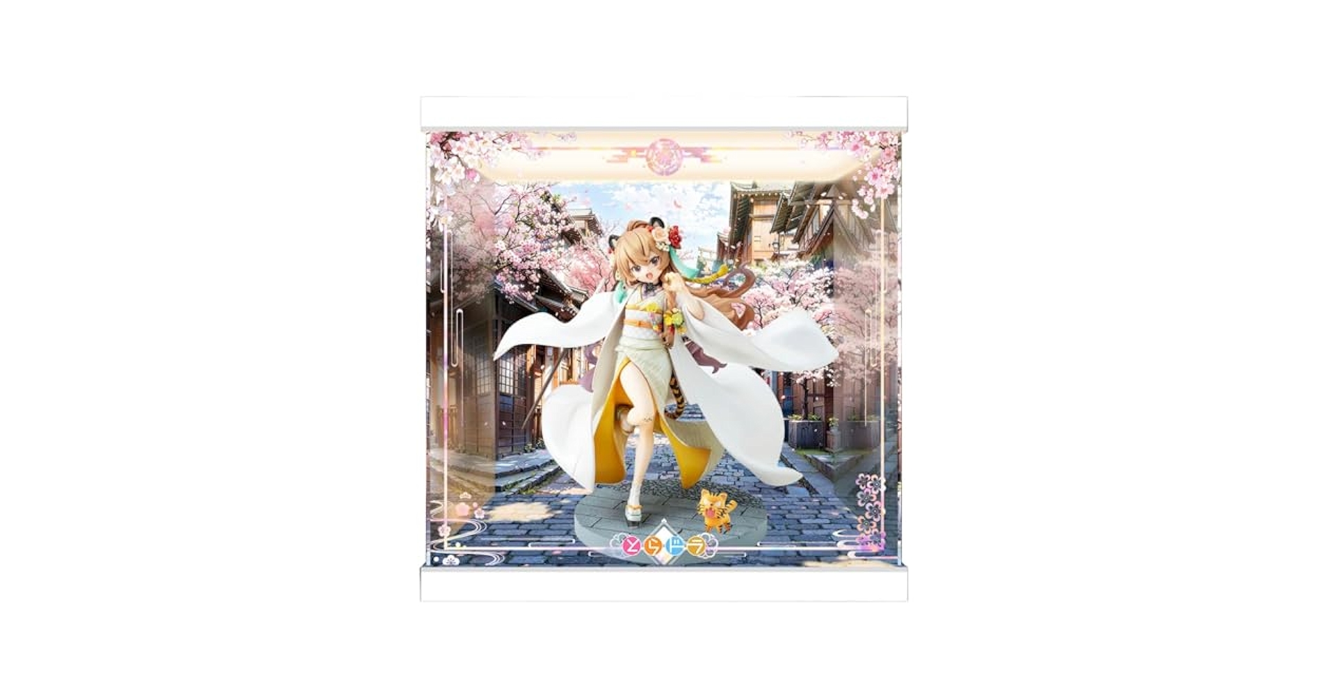 【開封済】とらドラ　逢坂大河　白無垢ver Amazon.co.jp: 専用 フィギュアケース KDcolle 『とらドラ