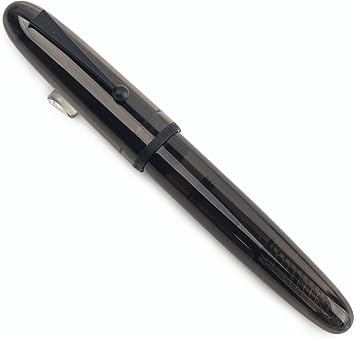 JINHAO 9019 Fountain Pen Dadao Series with High-capacity Ink Converter Extra Fine Nib 0.38mm, Transparent Black