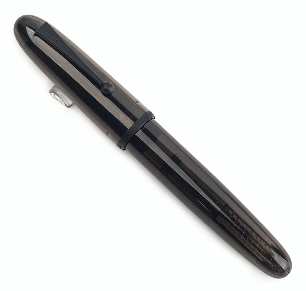 JINHAO 9019 Fountain Pen Dadao Series with High-capacity Ink Converter (Extra Fine Nib 0.38mm, Transparent Black) โ image 1