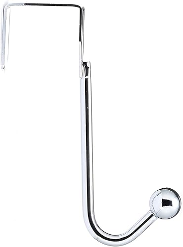 Miniatura 3 de Richelieu Hardware BP99844140 - Gancho metálico para colgar sobre la puerta, 1 pulgada (1.004 in), cromado (paquete de 2)