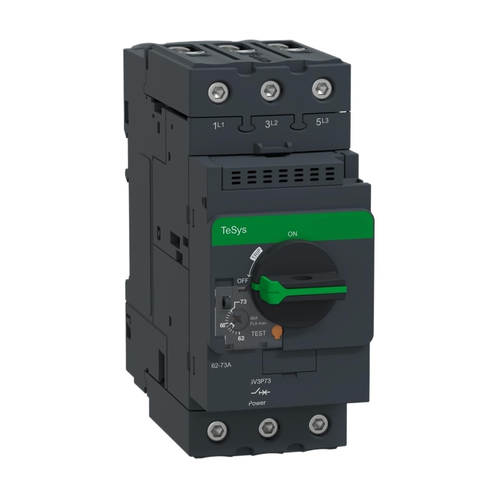 TYEXCZARF GV3P73 GV3-P73 circuit breaker, GV3, 3P, 62-73 A