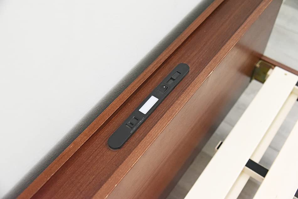 Amazon｜ベッドフレーム クレール シングル ブラウン すのこベッド 3