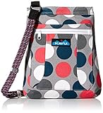 KAVU Keepalong Semi Padded Sling Canvas Rope Crossbody Bag, Got Dots