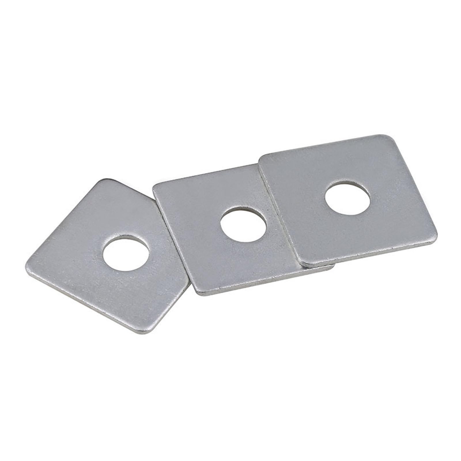 1/5/10 Uds M8 M10 M12 M14 M16 arandelas planas cuadradas junta de arandela chapada en Zinc brillante(10pcs,M14x40x3)