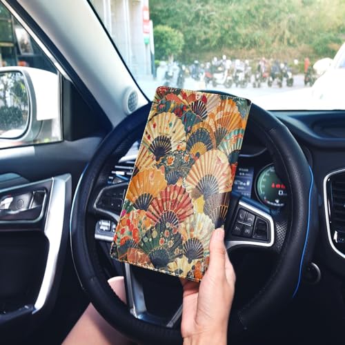 Organizador para carro en cuero miniatura 6