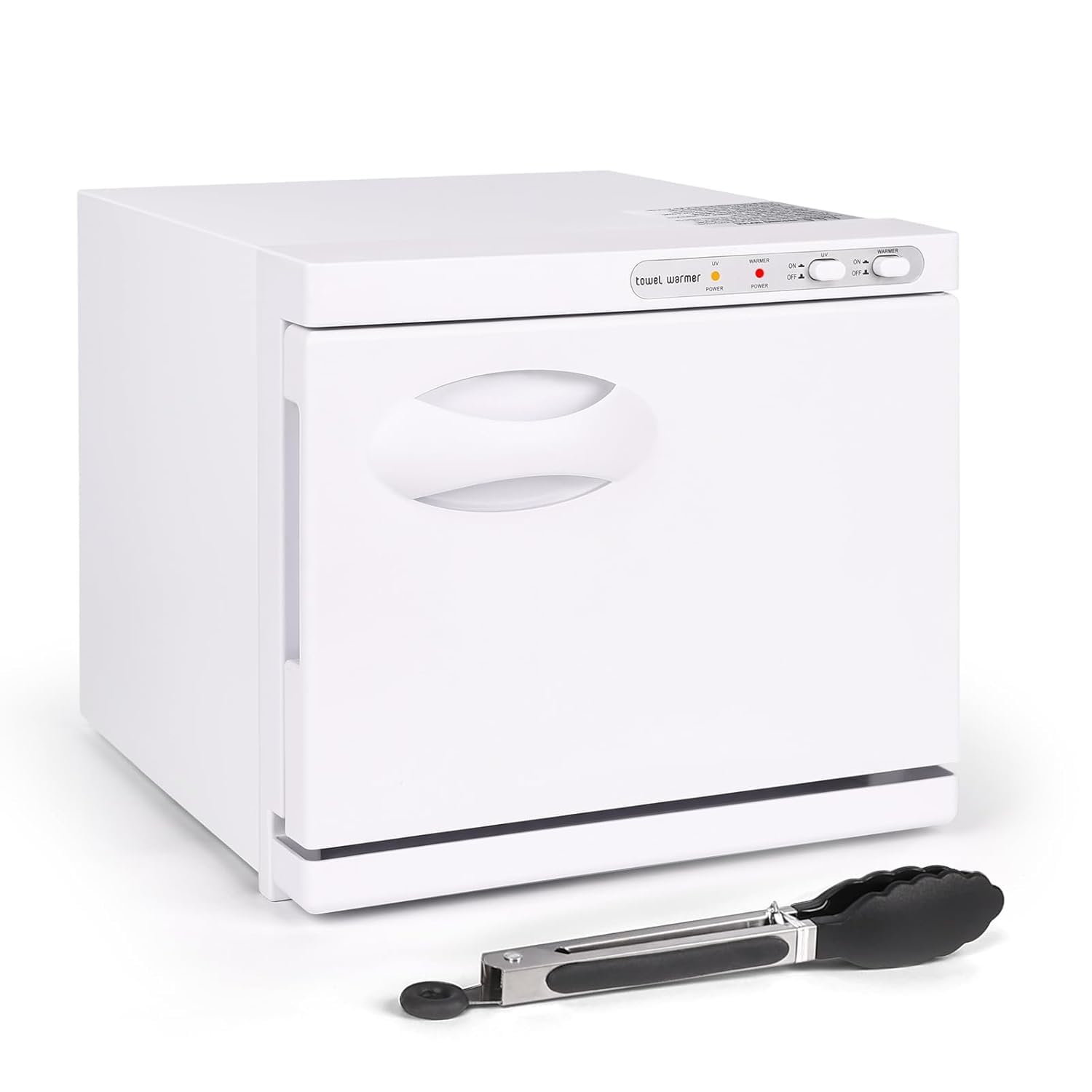 TopDirect 8L Hot Towel Cabinet, Towel Warmer with UV Sterilisation, Thermostatic Towel Heater for Spa, Salon, Massage & Home Use
