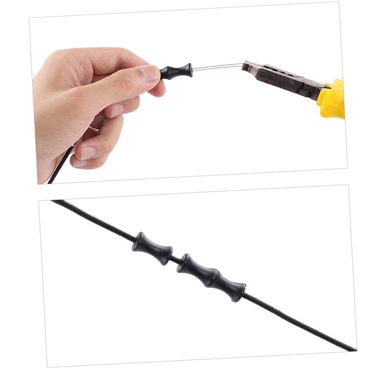 OSOLADY 3 Pack Silicone Finger Protectors Bowstring Finger Saver Accessories for Hunting Random Color