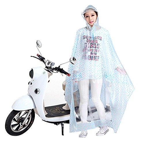 Imperméables à Capuche Femme Ponchos de Pluie Transparent Portable Léger Cape Pluie Respirant Manteau Imperméable Veste Anti Pluie Coupe-Vent Raincoat Camping Randonnée Moto Vélo Pêche Voyage