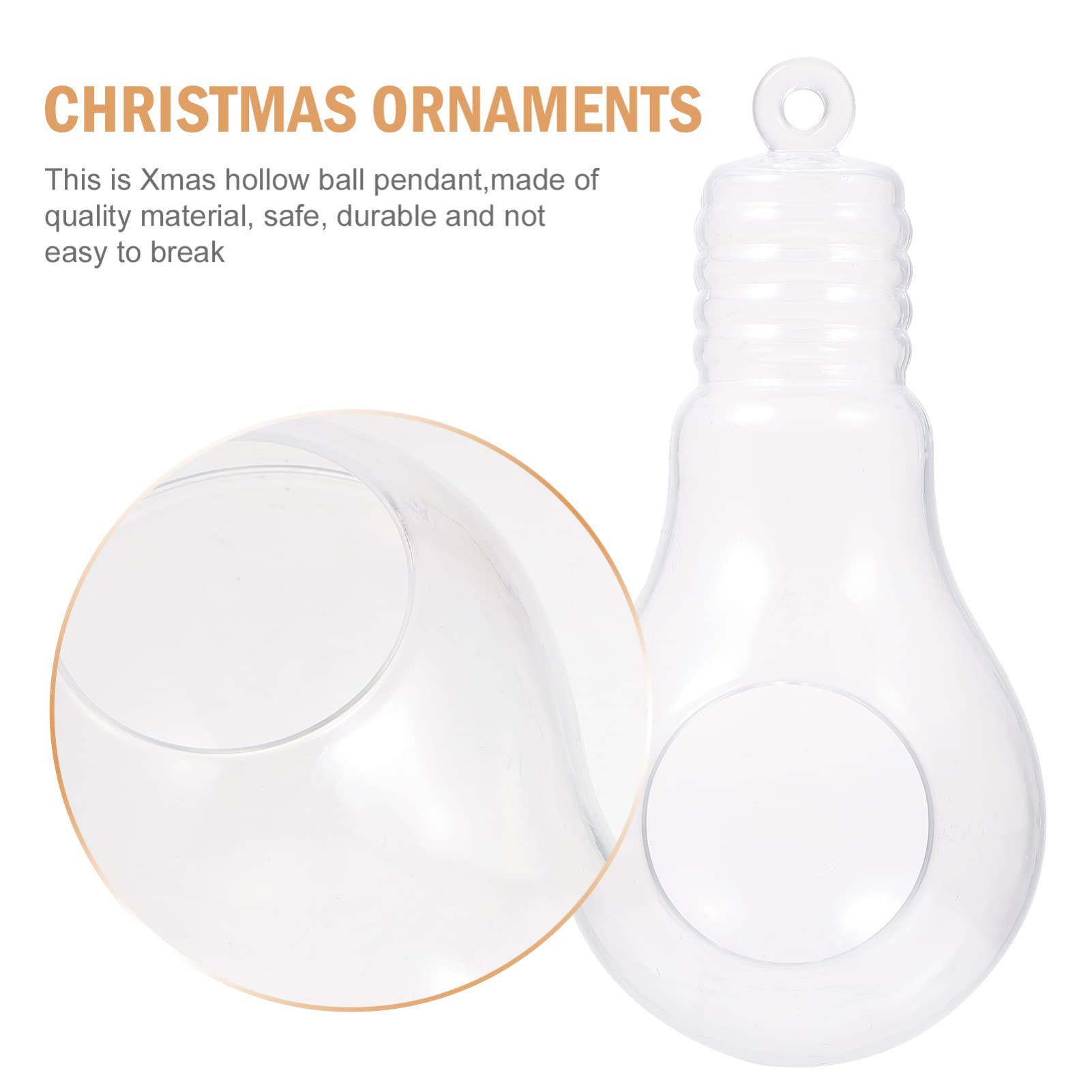 FOMIYES 12stücke Weihnachtskugel-anhänger Zum Aufhängen Christbaumschmuck Weihnachtsdeko Hängeanhänger Für Wohnzimmer Schlafzimmer Fenster Dekorationen Für Weihnachtsfeier