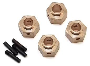 Yeah Racing 12mm Brass Hex Adaptor 8mm Offset 4pcs For Traxxas TRX-4 #TRX4-037