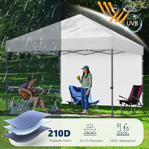 Image of MASTERCANOPY 12x12 Pop Up Canopy Sidewall Only 1-Pack White