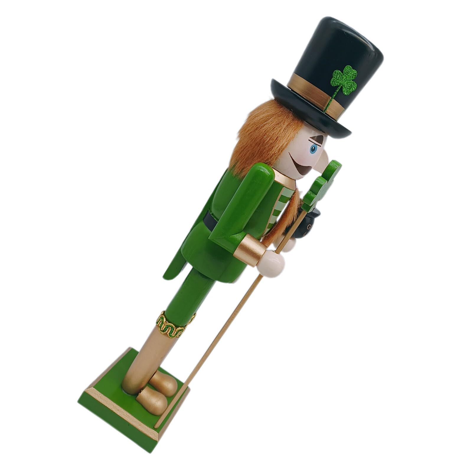 Soldat Casse-Noisette Vert Gatuida Idée Cadeau Traditionnel de Noël en Bois